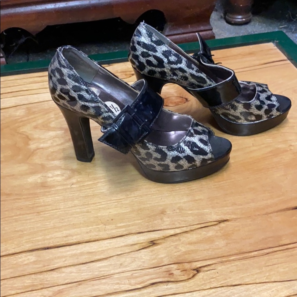 Leopard Heels